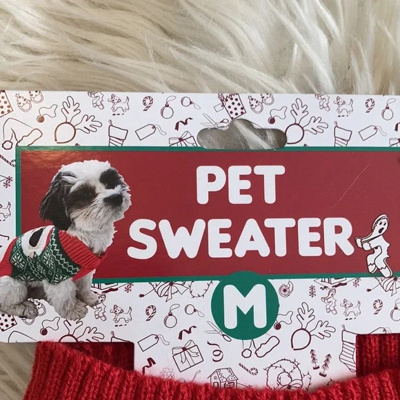 holiday Christmas sweater cool sunglasses Santa ugly Christmas sweater dog cat - Picture 12 of 17